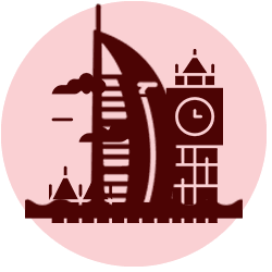 United Kingdom landmark icon