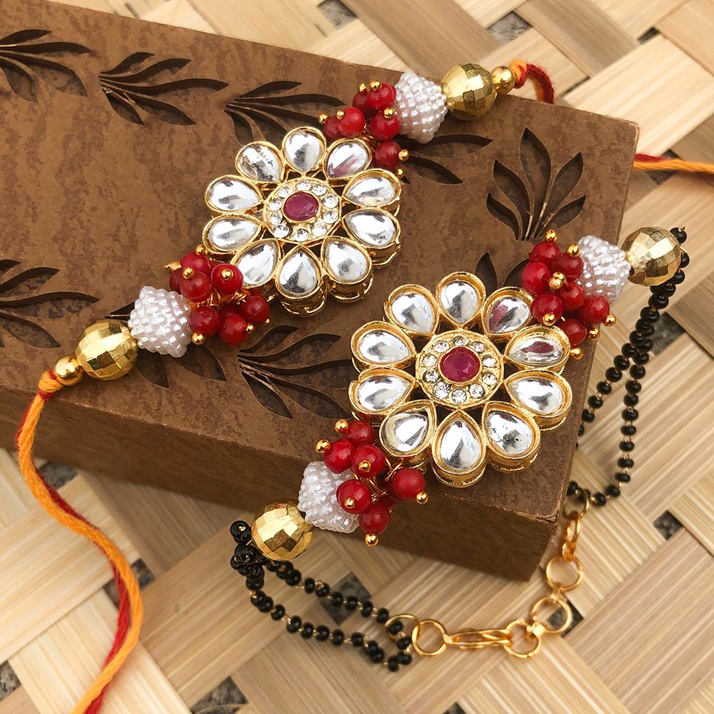 Buy pearl lumba designer rakhi for brother gift hamper for brother bhai |  Rakhi for brother, Gifts for brother, Rakhi gifts