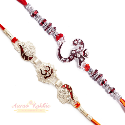 Rakhi Set Of 2 | Online Brother Rakhi Sets